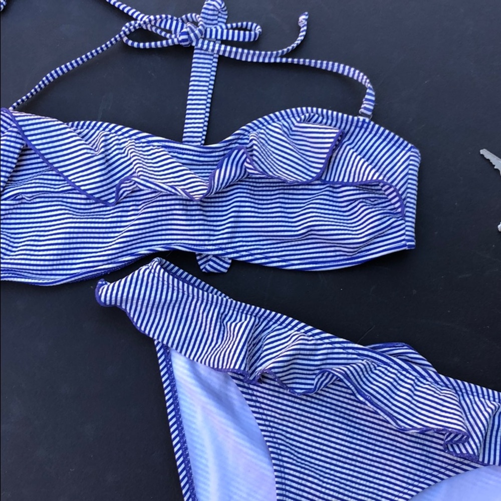 Joe Boxer striped 2 piece swim